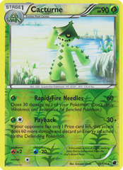 Cacturne - 10/116 - Rare - Reverse Holo