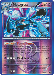 Metagross - 52/116 - Holo Rare - Reverse Holo