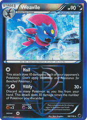 Weavile - 66/116 - Rare - Reverse Holo