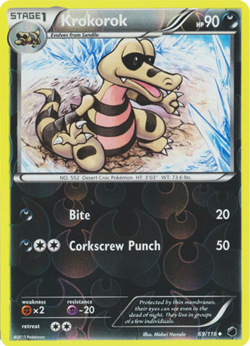 Krokorok - 69/116 - Uncommon - Reverse Holo