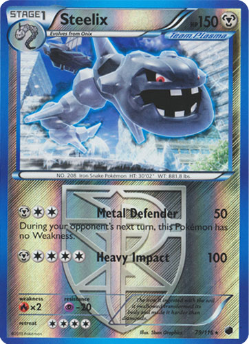 Steelix - 79/116 - Rare - Reverse Holo