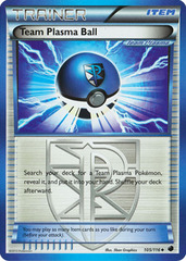 Team Plasma Ball - 105/116 - Uncommon - Reverse Holo