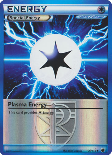 Plasma Energy - 106/116 - Uncommon - Reverse Holo