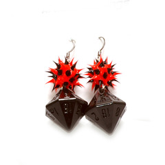 GameScience Dice Earrings - Mystic Rebel d16