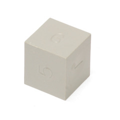 GameScience Slate Gray Precision d6, no ink