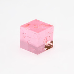 GameScience Precision Rubellite d6, no ink