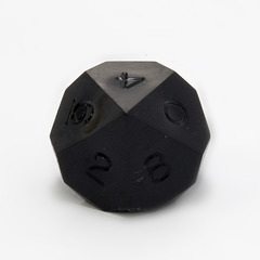 Gamescience Coal Black Precision D10 no ink