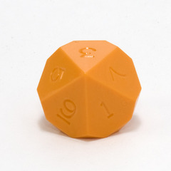 GameScience Precision Pumpkin d10, no ink