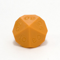 GameScience Precision Pumpkin Tens d10, no ink