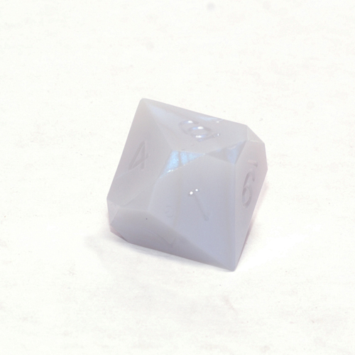 Gamescience Blue Opal Precision d10 no ink