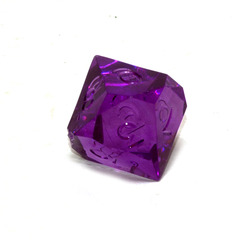 Gamescience Tanzanite Precision d10 no ink