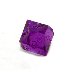 Gamescience Tanzanite Precision Tens d10 no ink