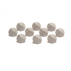 GameScience Slate Gray d10 Set (10) no ink