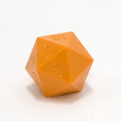 GameScience Precision Pumpkin d20, no ink