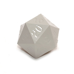 GameScience Slate Gray Precision d20, no ink