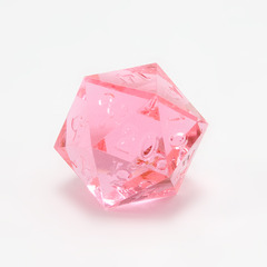 GameScience Precision Rubellite d20 Die, no ink