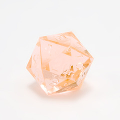 GameScience Precision Sunstone d20, no ink