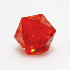 GameScience Precision Ruby d20, no ink