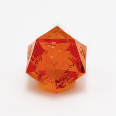 GameScience Precision Fire Garnet d20, no ink