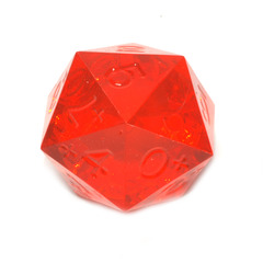 GameScience Precision Ruby d20+, no ink