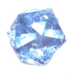 Gamescience Blue Moonstone Precision D20+ no ink