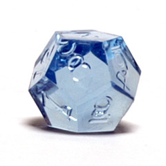 Gamescience Blue Moonstone Precision D12 no ink