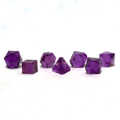 Gamescience Tanzanite Precision 7 Dice Set no ink