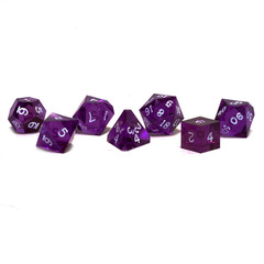 Gamescience Tanzanite Precision 7 Dice Set White ink