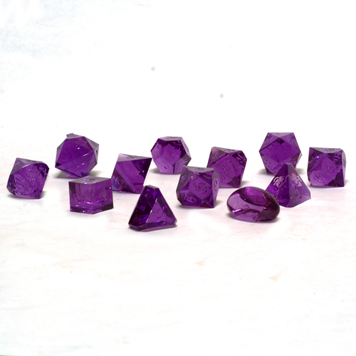 Gamescience Tanzanite Precision 12 Dice Set no ink