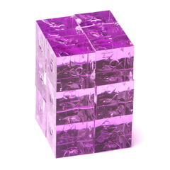 Precision d6 12 pc set Amethyst no ink