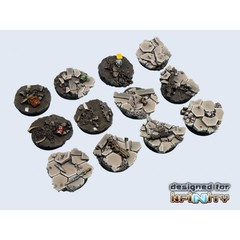 Urban Fight Bases, Round 25mm (5) (B03421)