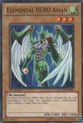 Elemental HERO Avian - LCGX-EN001 - Common - Unlimited Edition