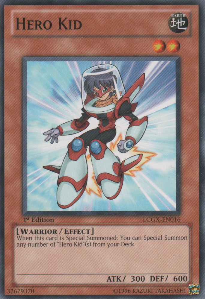 HERO Kid - LCGX-EN016 - Common - Unlimited Edition