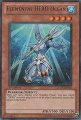 Elemental HERO Ocean - LCGX-EN025 - Rare - Unlimited Edition