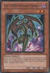 Evil HERO Infernal Prodigy - LCGX-EN031 - Rare - Unlimited Edition