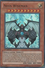 Neos Wiseman - LCGX-EN040 - Ultra Rare - Unlimited Edition