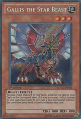 Gallis the Star Beast - LCGX-EN041 - Secret Rare - Unlimited Edition