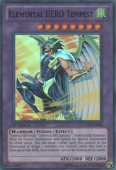 Elemental HERO Tempest - LCGX-EN048 - Super Rare - Unlimited Edition