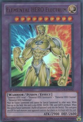 Elemental HERO Electrum - LCGX-EN052 - Ultra Rare - Unlimited Edition