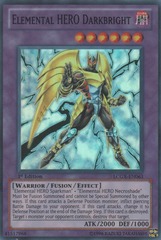 Elemental HERO Darkbright - LCGX-EN063 - Super Rare - Unlimited Edition