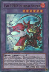 Evil HERO Infernal Sniper - LCGX-EN071 - Ultra Rare - Unlimited Edition