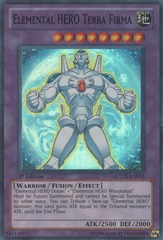 Elemental HERO Terra Firma - LCGX-EN075 - Super Rare - Unlimited Edition