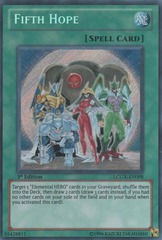 Fifth Hope - LCGX-EN098 - Secret Rare - Unlimited Edition