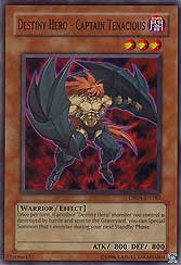 Destiny HERO - Captain Tenacious - LCGX-EN123 - Common - Unlimited Edition