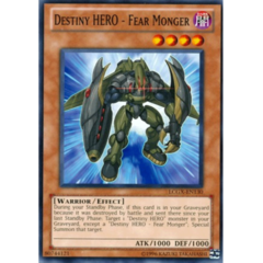 Destiny HERO - Fear Monger - LCGX-EN130 - Common - Unlimited Edition