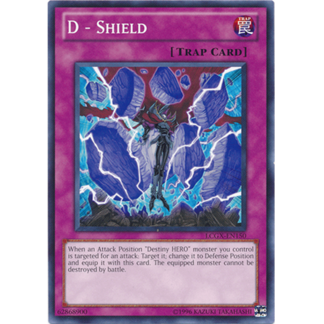 D - Shield - LCGX-EN150 - Common - Unlimited Edition