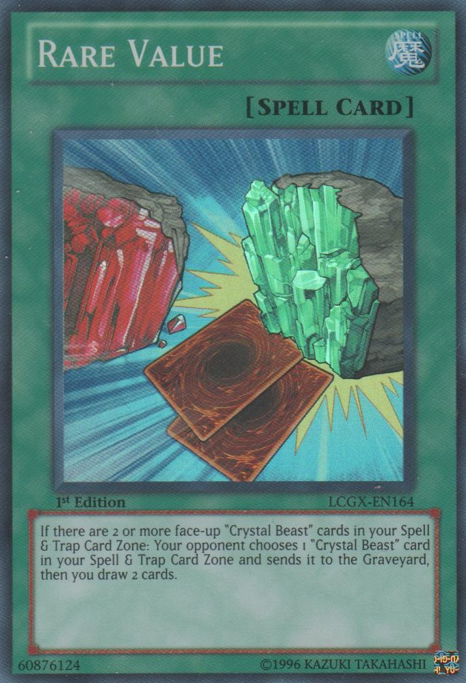Rare Value - LCGX-EN164 - Super Rare - Unlimited Edition