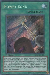 Power Bond - LCGX-EN184 - Secret Rare - Unlimited Edition