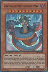 Vennominaga the Deity of Poisonous Snakes - LCGX-EN191 - Ultra Rare - Unlimited Edition