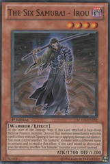 The Six Samurai - Irou - LCGX-EN232 - Common - Unlimited Edition